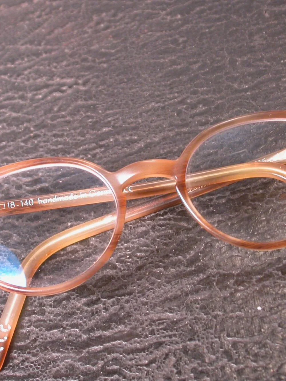 Lunor Horn Tortoise Frames Eyeglasses HandMade in Germany  Mod. 215